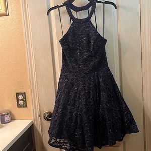 Camile La Vie Dress Navy blue